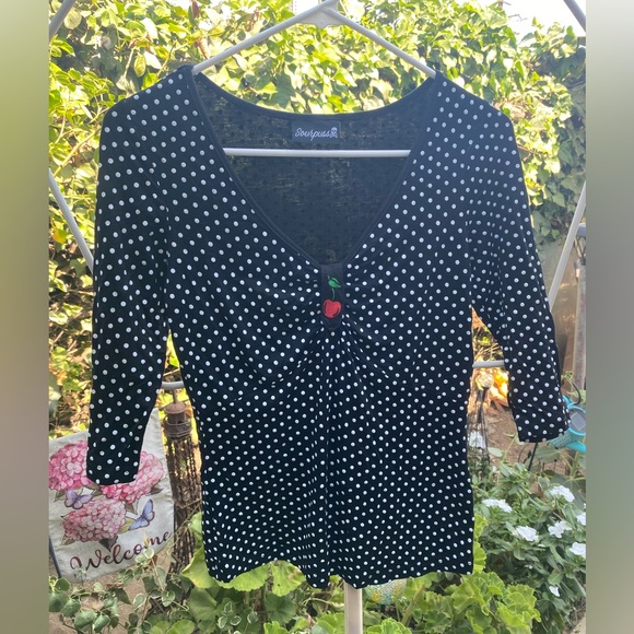 Sourpuss Black Top cherry - Picture 3 of 8